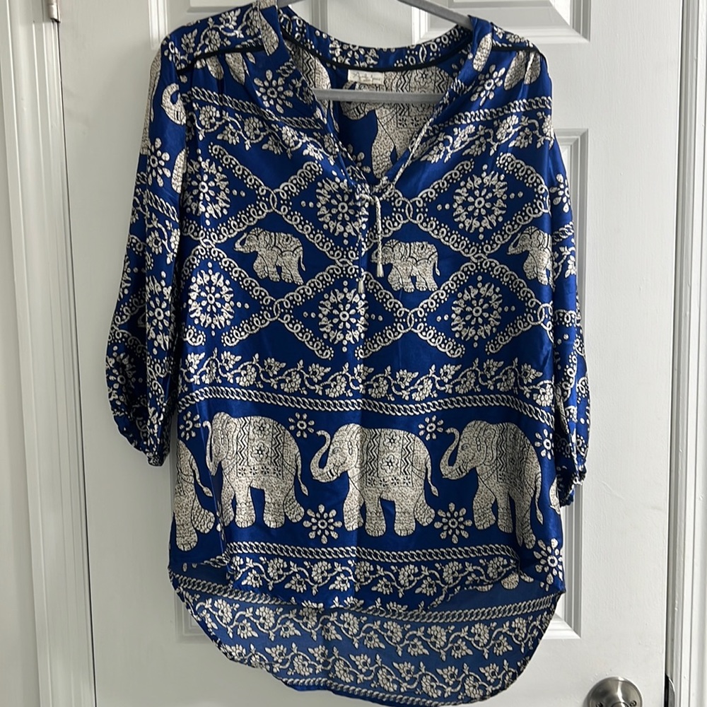 Antilia Femme Blue Blouse